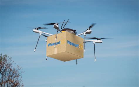 walmart delivery drones   tracked  blockchain tech coin daily