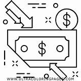 Banknote sketch template