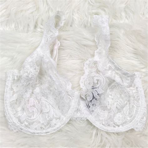 Smart And Sexy Intimates And Sleepwear Smart Sexy 34dd Lace Cups Sheer