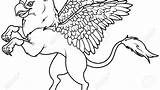Coloring Pages Gryphon Griffin Getcolorings Unusual sketch template