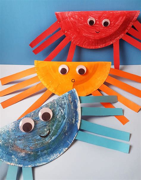 ocean art  craft  kids