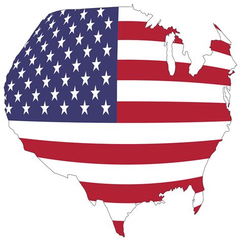 america flag map globe clipart   transparent png creazilla
