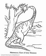 Plateosaurus sketch template