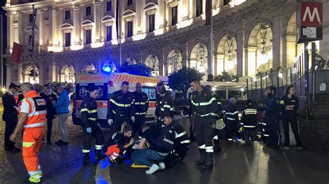 Up To 30 Russian Football Fans Injured In Rome Metro Escalator Collapse