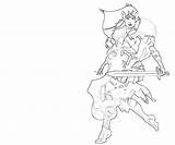 Sif Character Coloring Pages sketch template