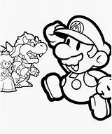 Mario Coloring Pages Printable Bros Brothers Filminspector sketch template