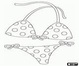 Bagno Verano Colorear Swimsuit Paperino sketch template