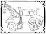 Tow Attrezzi Carro Trucks Pulling Peterbilt sketch template