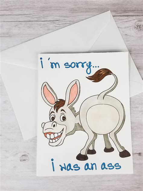 im  im  card  card apology card etsy