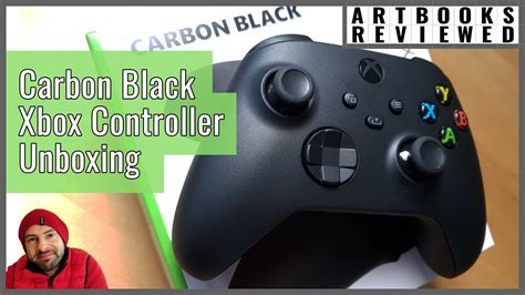 Xbox Series X Carbon Black Controller Unboxing Review Youtube