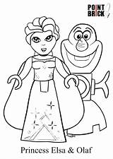 Lego Coloring Pages Brick Girls Colorare Da Disney Frozen Disegni Legos Wall Printable Yellow Road Getcolorings Friends Drawing Color Getdrawings sketch template