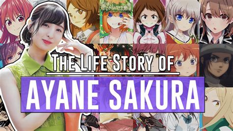 The Life Story Of Ayane Sakura The Voice Behind Uraraka Yotsuba