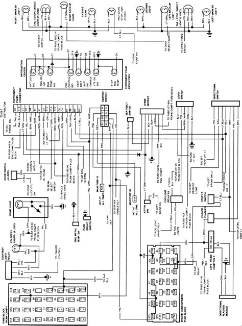 cadillac gm ignition switch wiring diagram