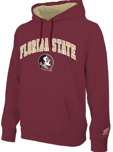 ncaa florida state seminoles garnet embroidered college classic hoodie