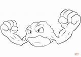 Pokemon Geodude Coloring Pages Printable Print Drawing Color Clipart Book Type Colorings sketch template