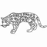 Leopard Coloring Pages Baby Snow Printable Roring Toddler sketch template