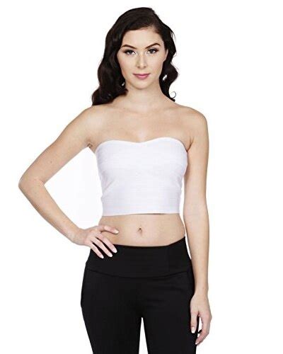 sexy white strapless knitted 2018 newest arrival rayon short bandage