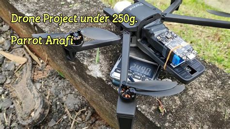 drone parrot anafi    youtube