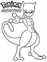 Coloring Pokemon Mewtwo Pages Printable Legendary Mew Mutu Color Print Drawing Cute Drawings Mega Books Az Popular Perfect Choose Board sketch template