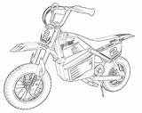 Dirt Bike Coloring Pages Kids Print Forget Supplies Don sketch template