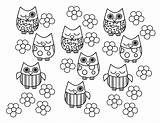 Coloring Owl Pages Babies Baby Cute Popular sketch template