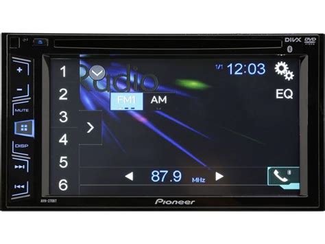 pioneer avh bt  touch screen dvdcd double din receiver  bluetooth neweggcom