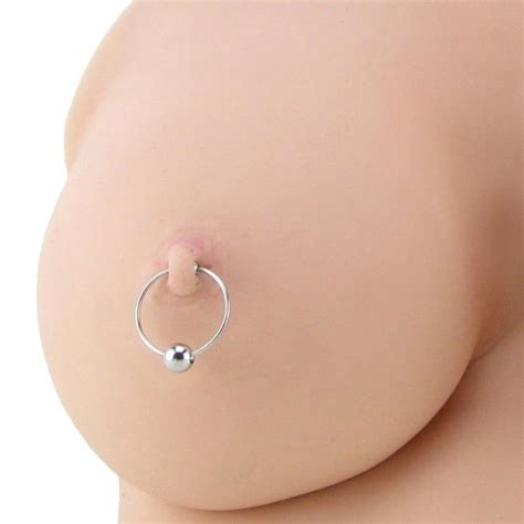 fetish fantasy nipple bull rings silver sex toys