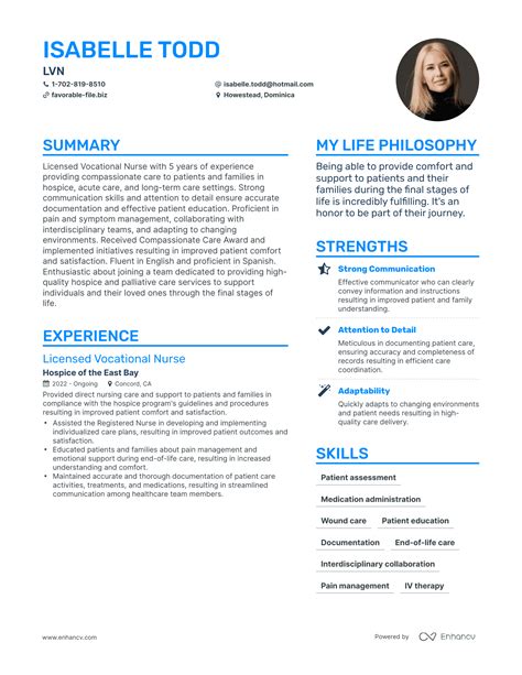 lvn resume examples   guide