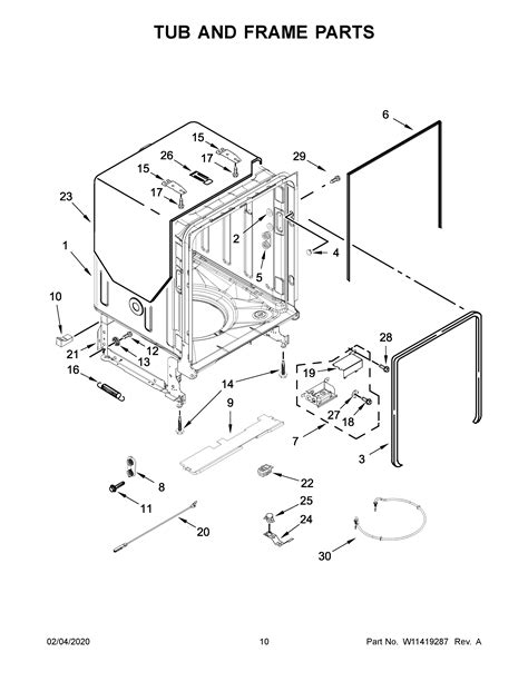 parts  plans  maytag dishwasher undercounter model mdbshz  midbec