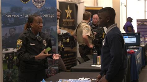 51 Law Enforcement Agencies Hold Career Fair To Recruit More Diverse