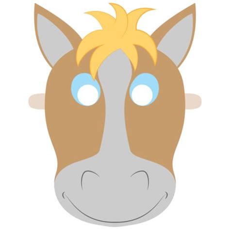 pin  demisra seyhan  ingilizce kart horse mask animal masks
