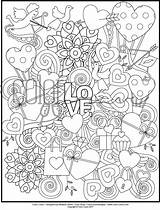 Valentines Etsy Doodles sketch template