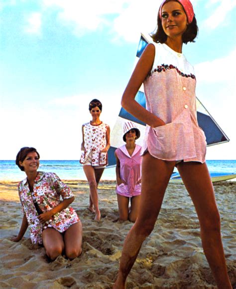 Vintage Retro Summer Fashion In Seventeen Magazine 1965
