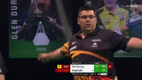 darts pro produces ridiculous play seconds  forgetting   score
