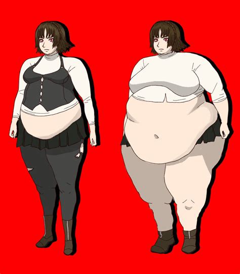 makoto persona  weight gain parts     squishcomplex  deviantart