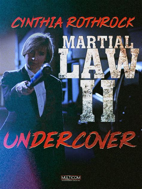 martial law ii undercover  posters