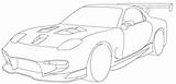 Mazda Rx Coloring Sport Pages Rx7 Drawing Outline Car Printable Sports Line Getdrawings Artwork Categories sketch template