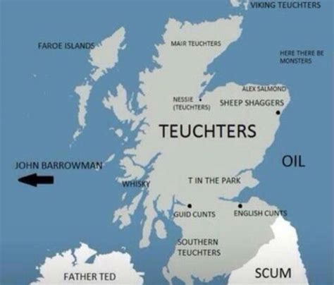 scottish humour it can be quite offensive and strong so not for