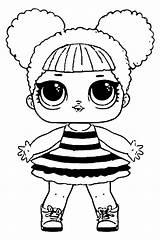 Doll sketch template