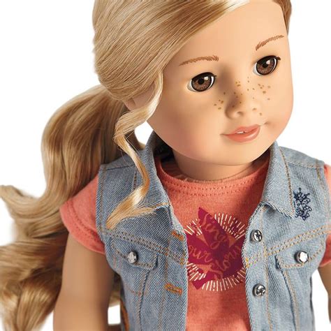 Tenney American Girl 18” Doll New With Book And Bracelet For Sale