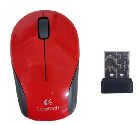 logitech  wireless mini optical mouse  advanced usb  ghz wireless receiver extra