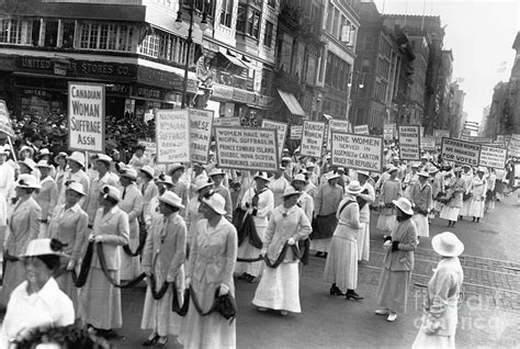 Womens Suffrage Parade Photograph By Bettmann Fine Art America