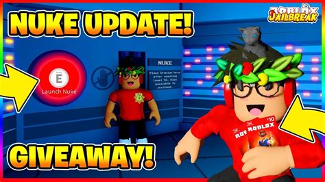 ☢️ Launching Nukes In Jailbreak Robux Giveaway Roblox