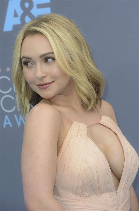 hayden panettiere cleavage at annual critics choice awards 05 celebrity