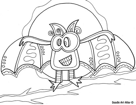 doodle alley coloring pages  coloring page