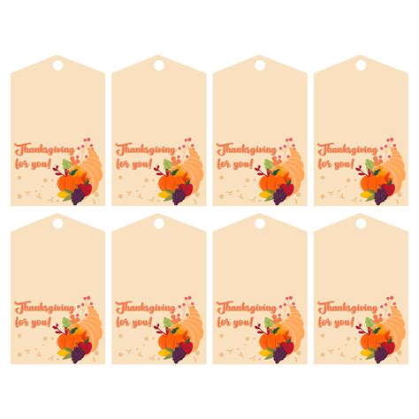 fall printables thanksgiving printables gift tags printable