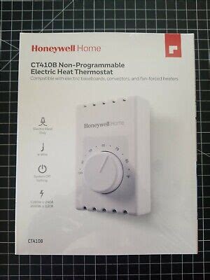 honeywell ctb thermostat manual  wire  baseboard electric  ebay
