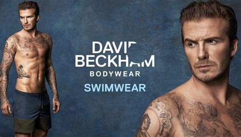 david beckham swimwear launches  hm