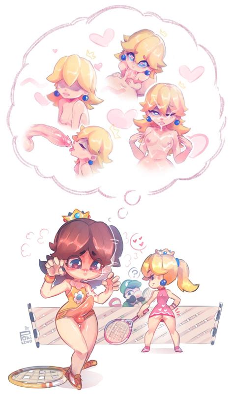 pokilewd luigi princess daisy princess peach mario series mario