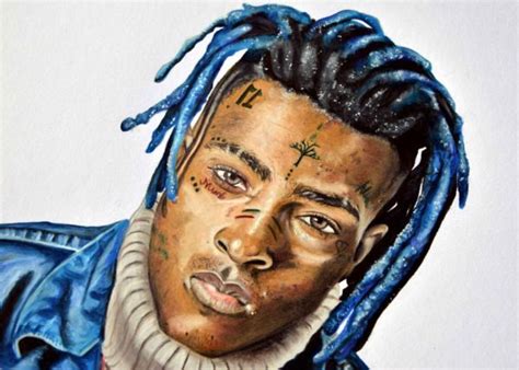 Portfolio Drawing Xxxtentacion Rapper Emanuel Schweizer